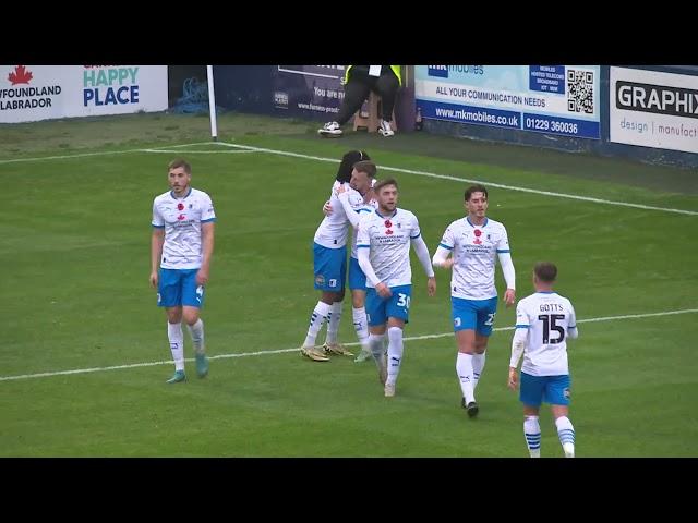 Match Highlights: Barrow AFC 1-1 Colchester United