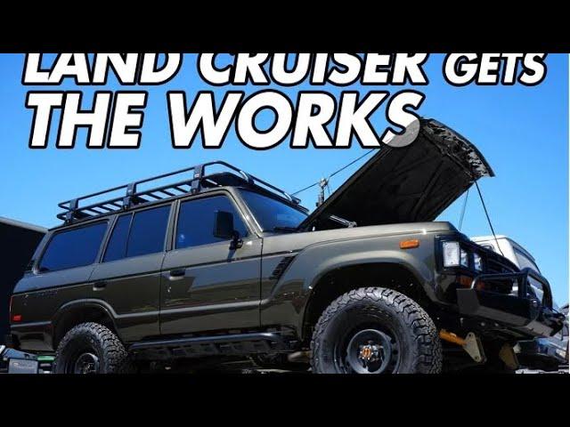 Toyota Land Cruiser gets THE WORKS  – Full Detailing Package! PPF, Dryice, Laser, Ceramic Coating