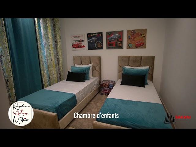 NOUVEL APPARTEMENT TEMOIN : Résidence LES FLEURS MATRIX, 91 av MOULAY ABDELAZIZ