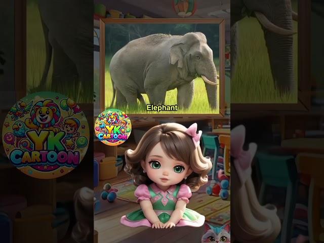 English for Kids | Animals name #kidscartoon #educational