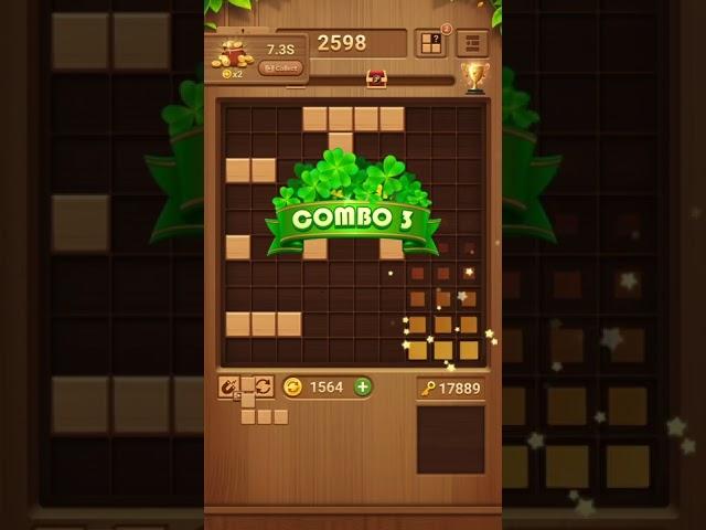 Cube block game Qblock game (wood block puzzle) NEW RECORD 