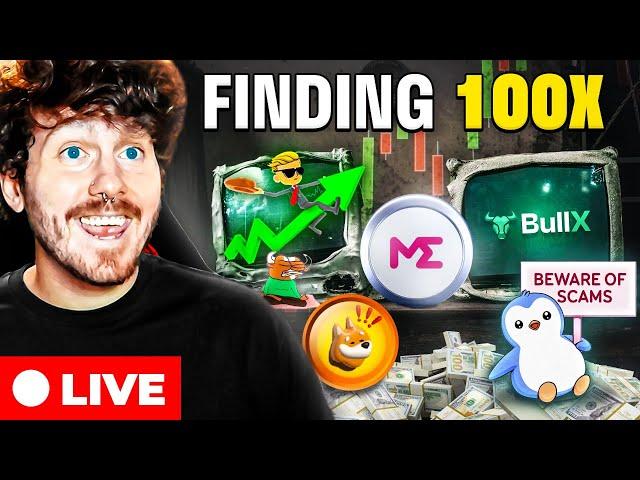 I FOUND THE NEXT 1000X MEME COIN ON SOLANA! LIVE TRADING MEME COINS FOR PROFIT! 100X MEMECOINS