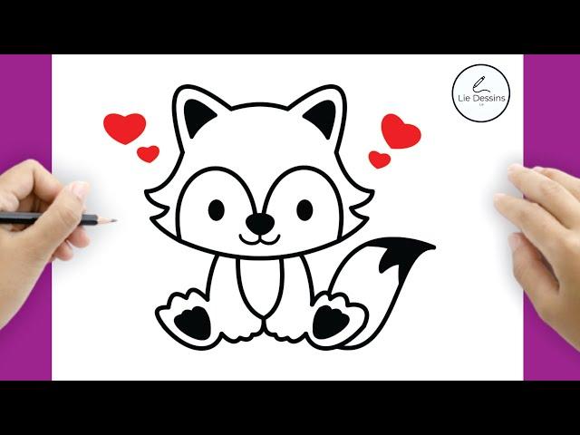 Comment dessiner un écureuil facilement - Tutoriel de dessin étape par étape