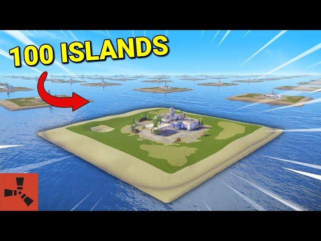 I Gave 100 Rust Players Their Own Island!