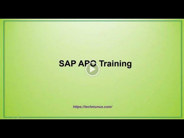 SAP APO Training – SAP APO Online Training – (SAP APO Certification Tips)– SAP APO Course