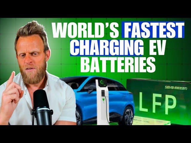 China reveals 1400kw EV batteries that add 150km in 1 minute