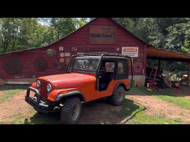 What I Carry In The CJ5 When On The Trail #jeep #jeepcj5 #offroad #cj5