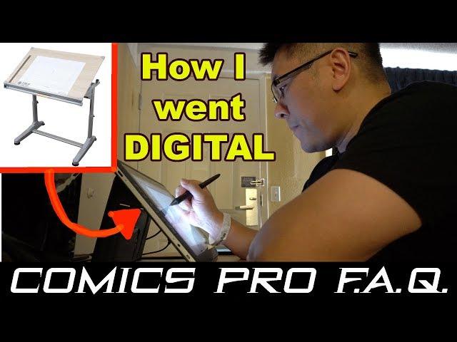 Comics Pro FAQ #12 w/Tom Nguyen: How Did I Get Into Digital Art