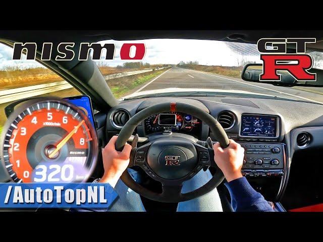 NISSAN GTR R35 NISMO | TOP SPEED on AUTOBAHN by AutoTopNL