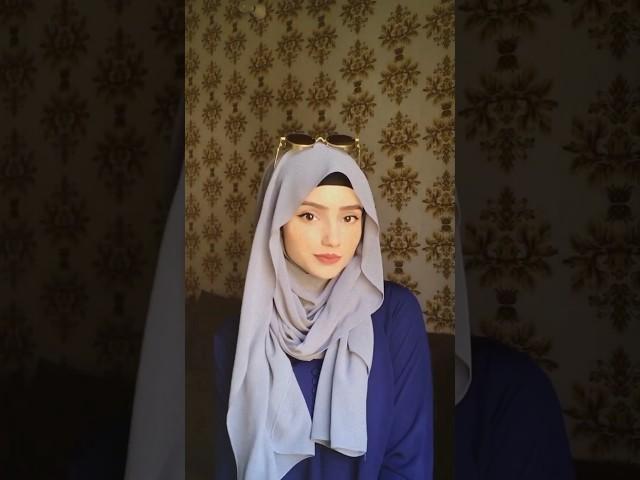 My favourite Hijab Style _full tutorial by areeba_tahir_ #tutorial #hijab #shorts