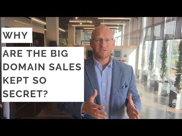 Why are the big domain name sales kept so secret?
