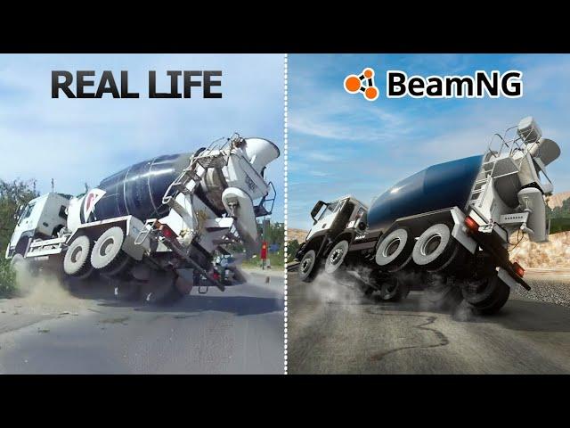 Accident Based on Real Life Incidents | Compilation of 2024 #01 | BeamNG.drive