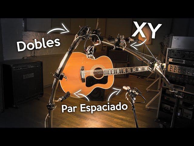 Como GRABAR GUITARRAS ACUSTICAS en STEREO (3 Técnicas PROFESIONALES)