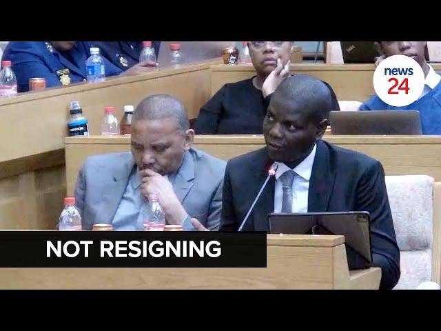 WATCH | Justice Minister Ronald Lamola not going to resign after Bester escape