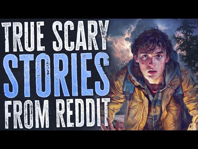 True Scary Stories from Reddit - Black Screen Horror Stories with Ambient Rain Sound Effects