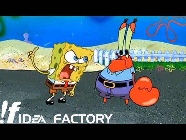 Idea Factory in a nutshell, portrayed by Spongebob