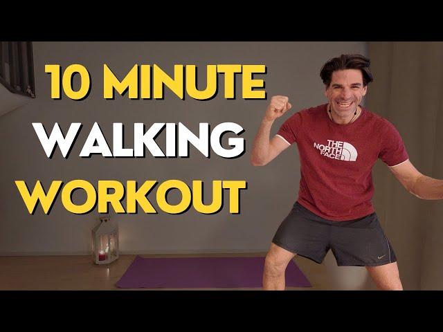 10-Minute At-Home Walking Workout for Core Strength | Low-Impact Exercises