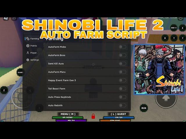 New! Shinobi Life 2 Script | Mobile And Pc