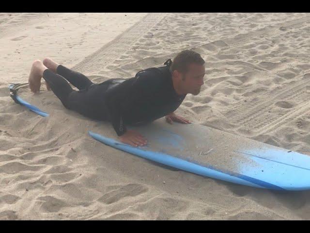 "Learn to surf" The surfing Pop-up/Slide-up Technique  #learnetosurf #Surftips #surftechniques