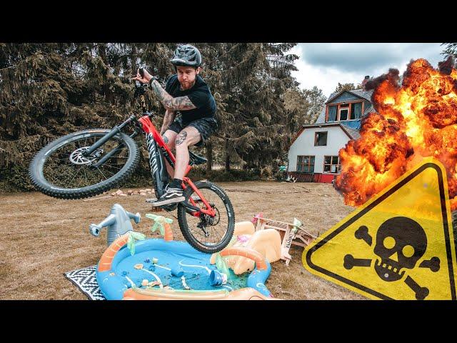 Fieser E-BIKE Hinderniskurs️GAME OF BIKE! E-MTB Challenge gegen Leo Kast&Nico Reuter! Fabio Schäfer