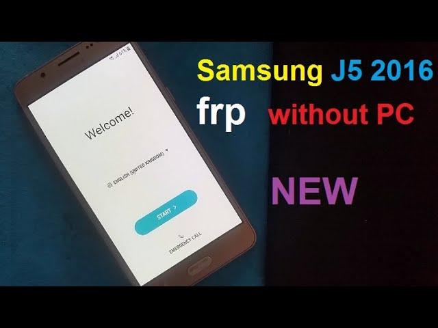 Samsung j510 - J5 2016 frp bypass android 7/8