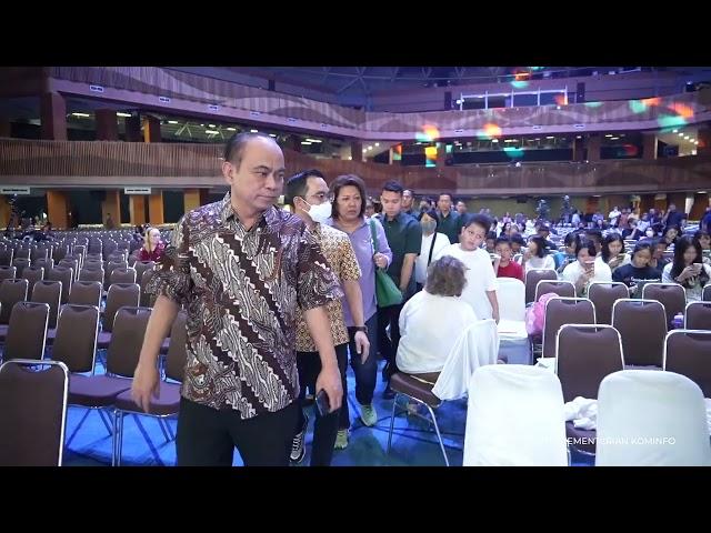 Menkominfo Tinjau Persiapan Natal Nasional 2023