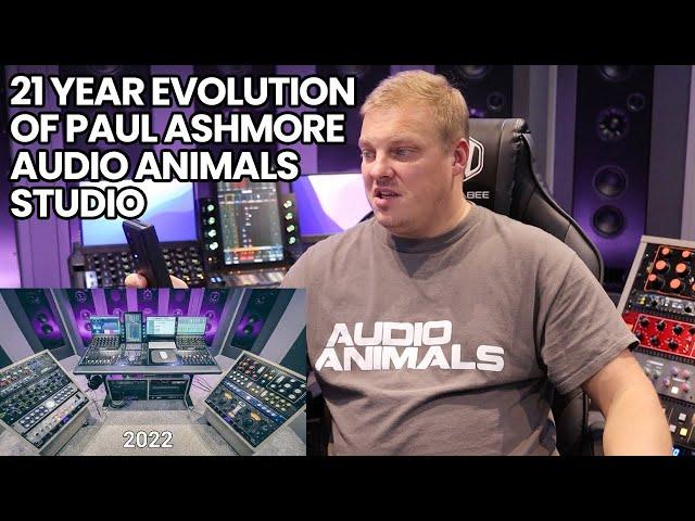 21 Year Evolution Of Paul Ashmore Audio Animals Studio