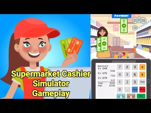 Supermarket Cashier Simulator Game Gameplay