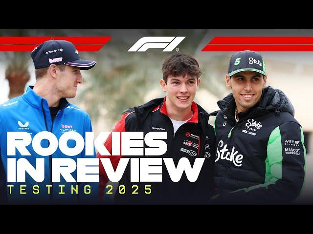 The Rookies In Bahrain! | F1 Pre-Season Testing 2025