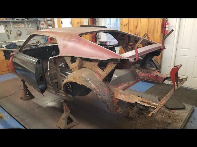 Replacing Trunk Floors And Full Quarter Panels On A 1969 Mustang