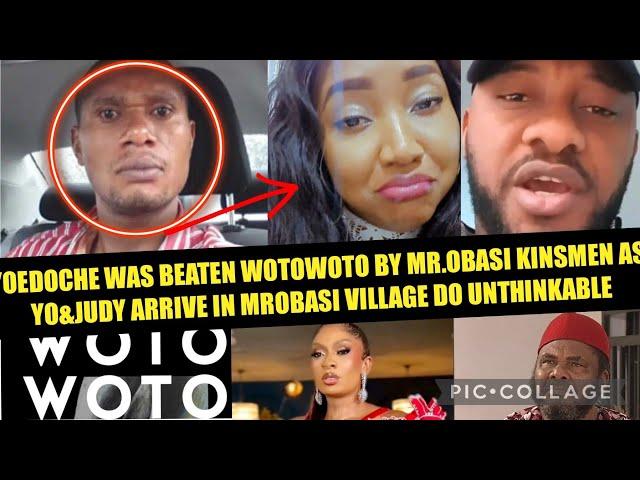 YOEDOCHE WAS BEATEN WOTOWOTO BY MR.OBASI KINSMEN AS YO&JUDY ARRIVE IN MROBASI VILLAGE DO UNTHINKABLE