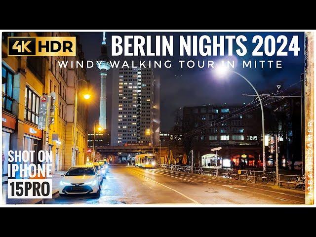 Berlin Mitte - Walking Tour from Checkpoint Charlie to Hipster Area at Rosenthaler Street - 4K | HDR