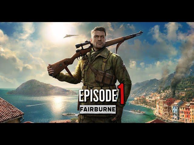 SNIPER ELITE 4 | Hindi Commentary | Walkthrough  Gameplay Part 1 - Fairburne [ Very Hard play ]