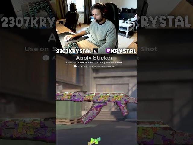 AK-47 Headshot x Flipsid3 craft (worlds first) #cs2 #gaming #foryou #funnyvideo #skins