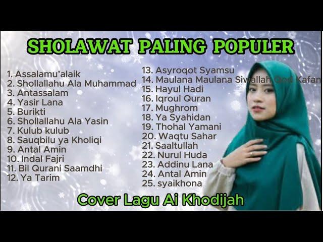 SHOLAWAT PALING MERDU DAN POPULER - Cover Ai Khodijah