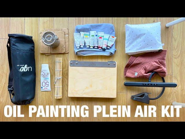 My favorite tools for plein air painting ︎ plein air painting supplies