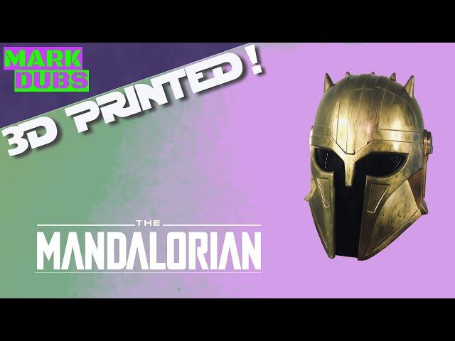 Let's make The Armorer's Helmet from the Mandalorian