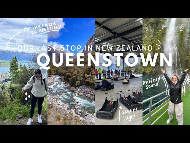 MILFORD SOUND TRIP & BECOMING HIKING GIRLIES IN QUEENSTOWN || backpacking new zealand ️