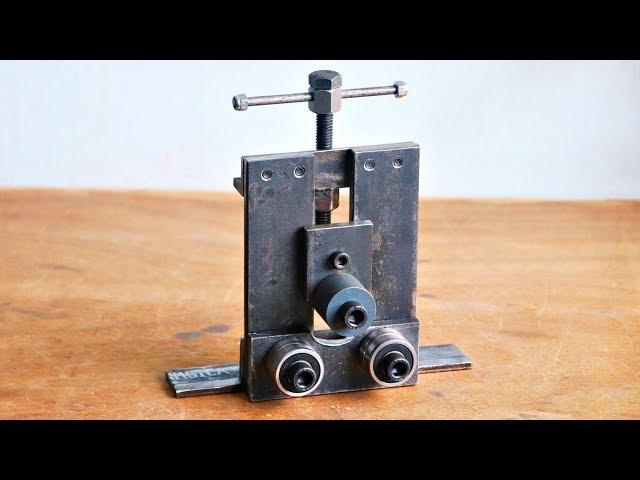 Make A Metal Bender || Homemade Roller Bender