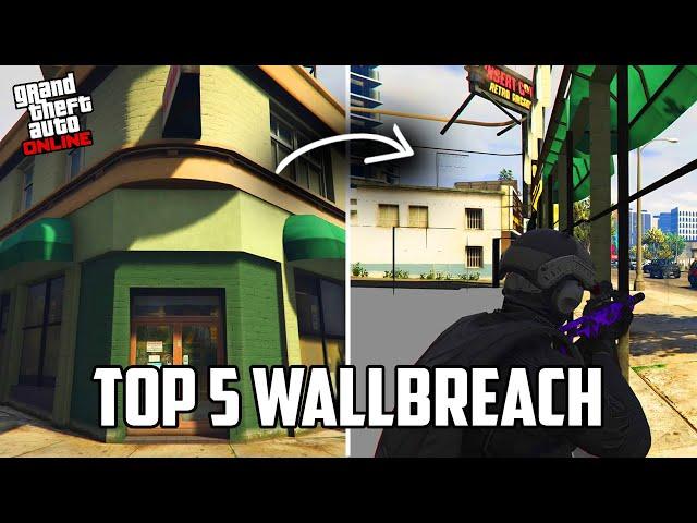 TOP 5 WALLBREACH su GTA ONLINE (After 1.68)