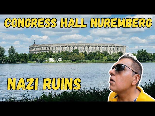 CONGRESS HALL NUREMBERG RALLY GROUNDS | NAZI RUINS IN NUREMBERG GERMANY PARADE GROUNDS WORLD WAR 2