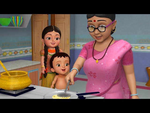 Dadi Maa Song - मेरी प्यारी दादी | Hindi Rhymes for Children | Infobells