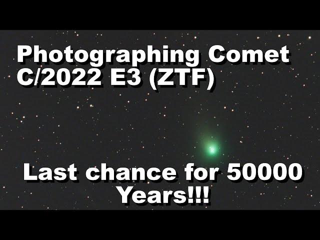 I photographed the Green Comet last seen 50000 years ago!!!!