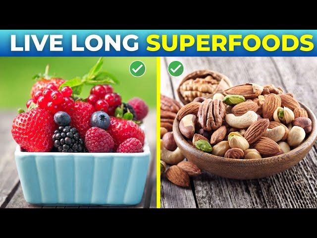 9 SUPERFOODS That Can Help You LIVE LONGER!