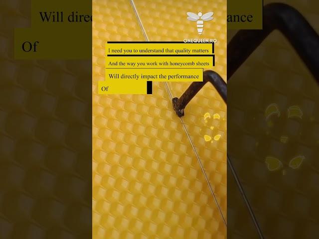 I need you to understand that quality matters, and the way you work with honeycomb sheets will..