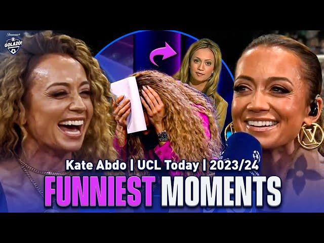 Kate Abdo's funniest moments from 2023/24 season!  | UCL Today | CBS Sports Golazo