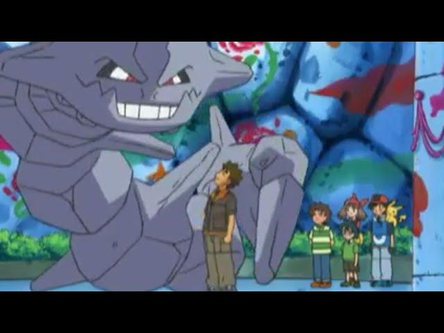 Brock's onix evolve into steelix Pokemon in Hindi