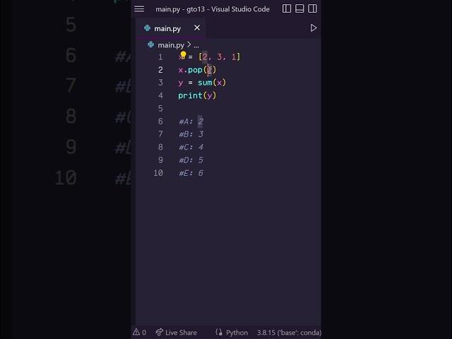 PYTHON POPPING!? #python #coding #programming