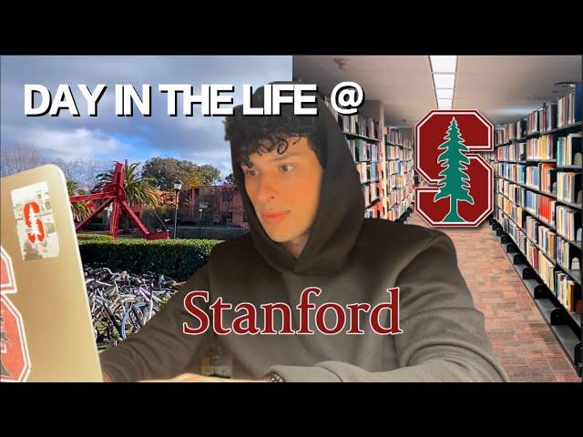 A Day in the Life of a STANFORD Student! (Workaholic Premed)