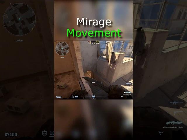 Mirage mid movement #cs2